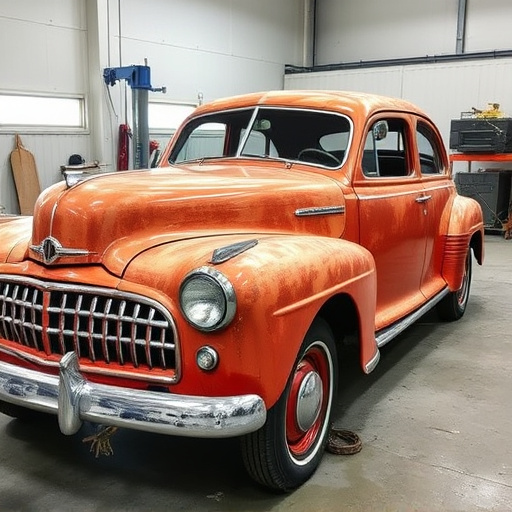 vehicle restoration process