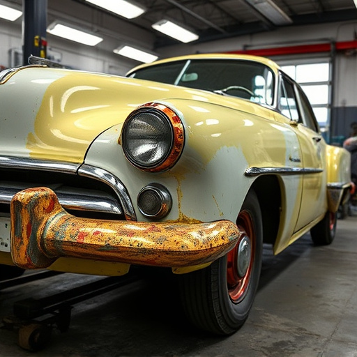 vehicle restoration process