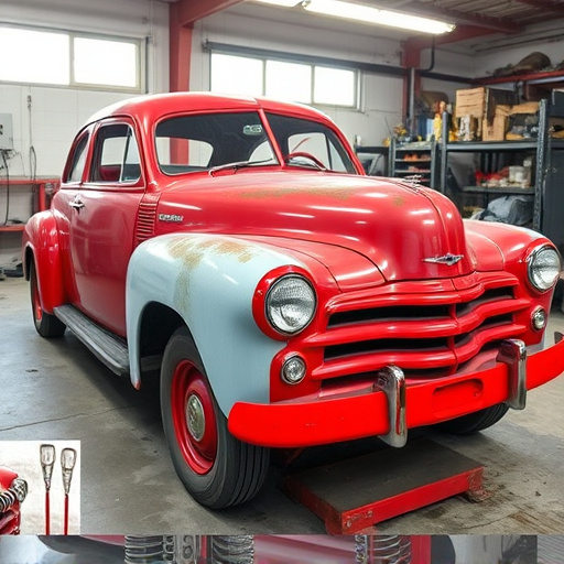 vehicle restoration process