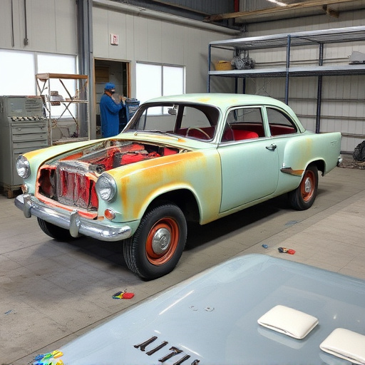 vehicle restoration process