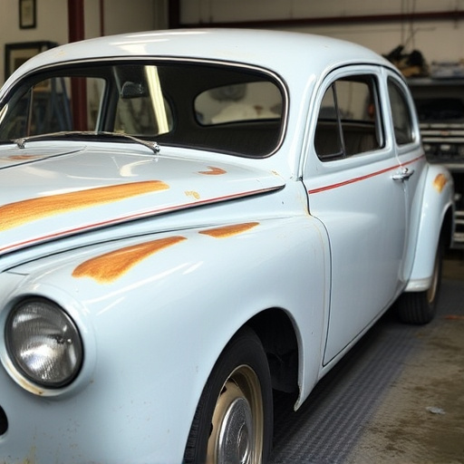 vehicle restoration process