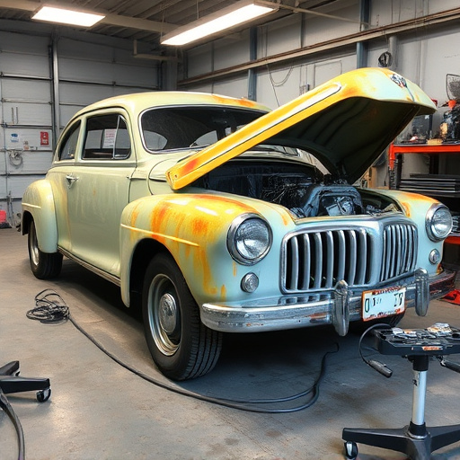 vehicle restoration process