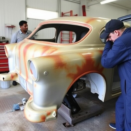 vehicle restoration process