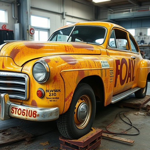 vehicle restoration process