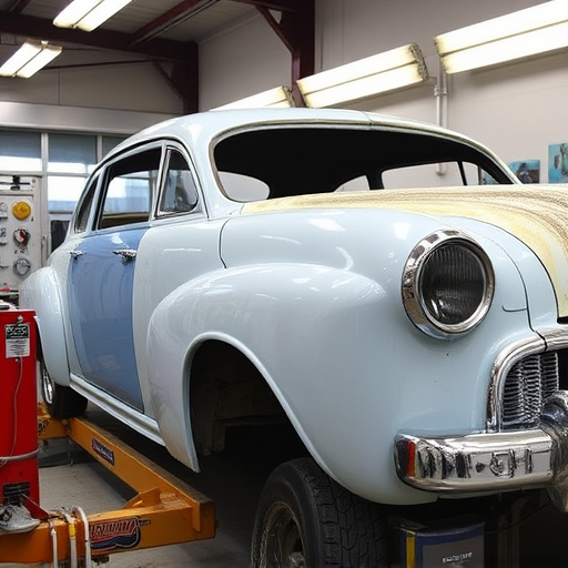 vehicle restoration process