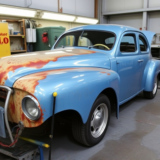vehicle restoration process