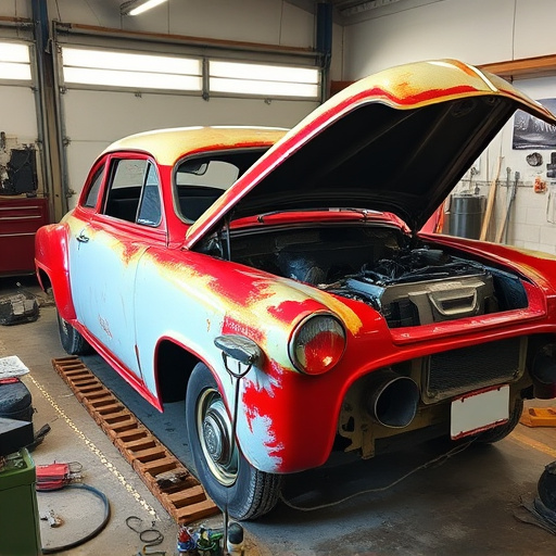 vehicle restoration process