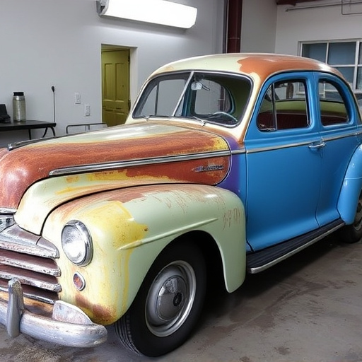 vehicle restoration process