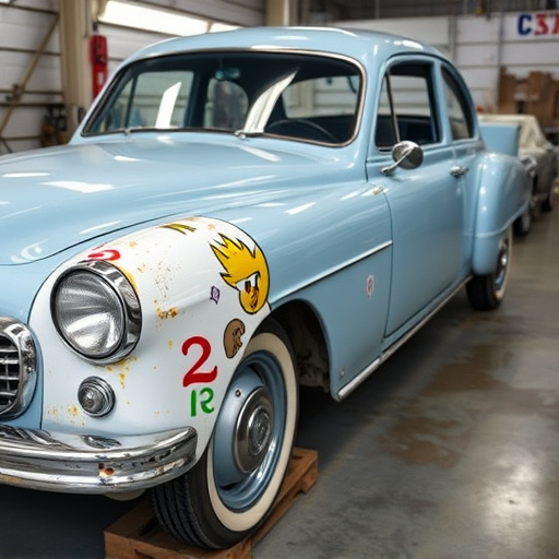 vehicle restoration process