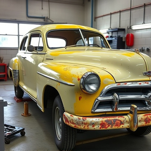 vehicle restoration process