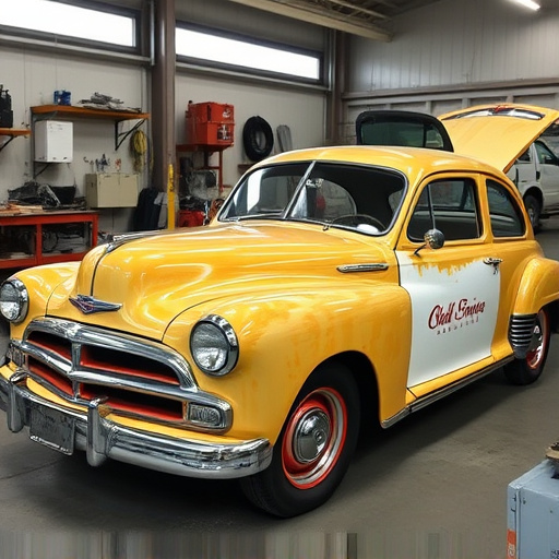 vehicle restoration process