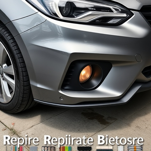 car bumper repair