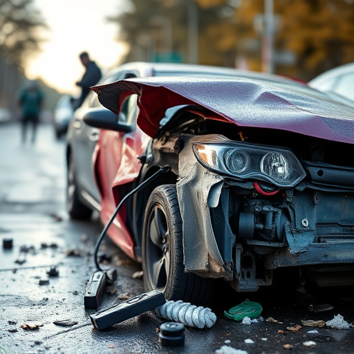 car crash damage