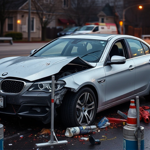 car crash damage