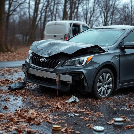 car crash damage