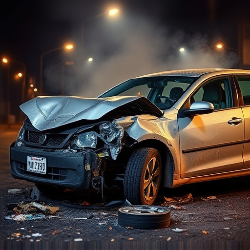 car crash damage