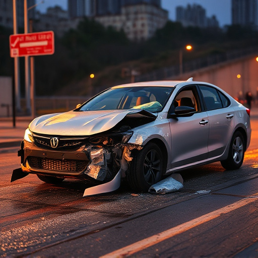 car crash damage