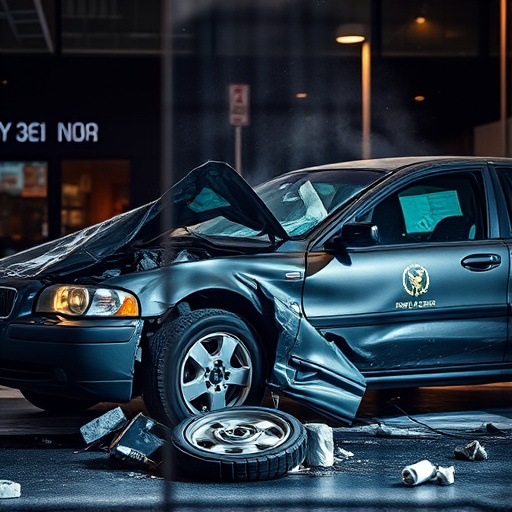car crash damage