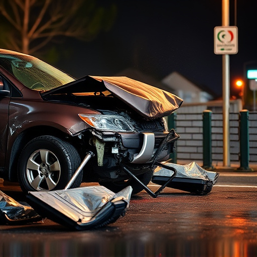 car crash damage