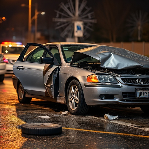 car crash damage