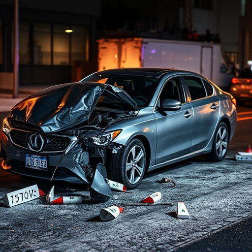 car crash damage
