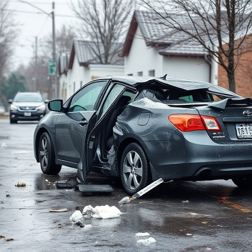 car crash damage