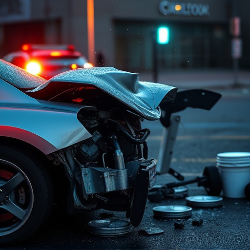 car crash damage