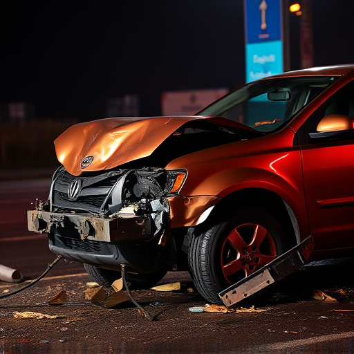 car crash damage