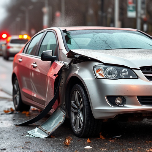 car crash damage