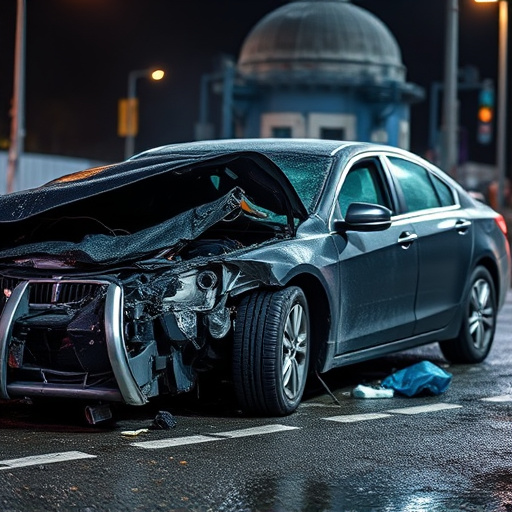 car crash damage