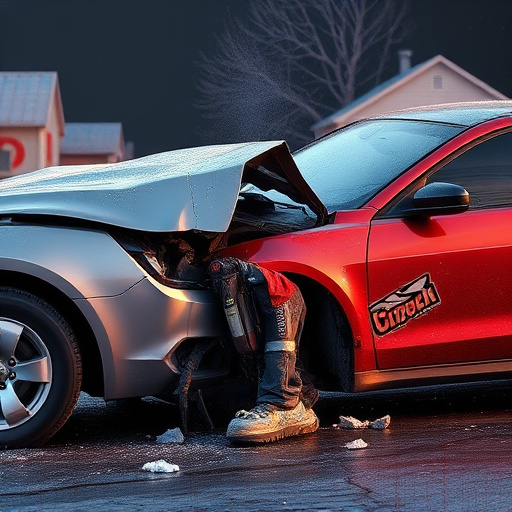 car crash damage