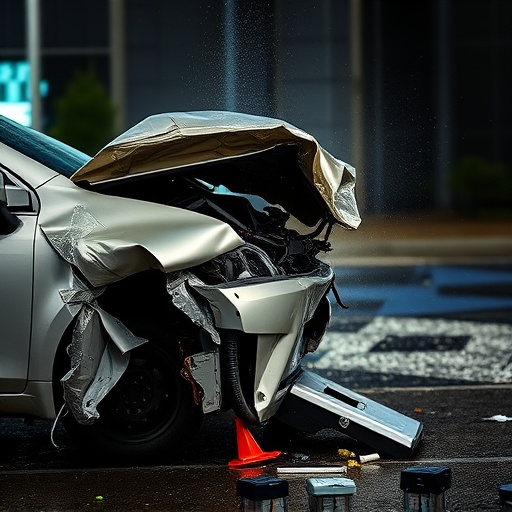 car crash damage