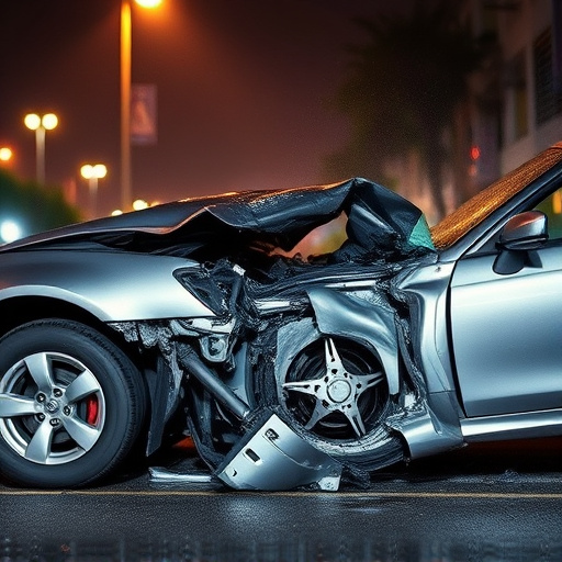 car crash damage