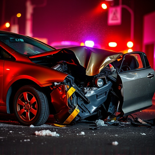 car crash damage