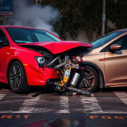 car crash damage