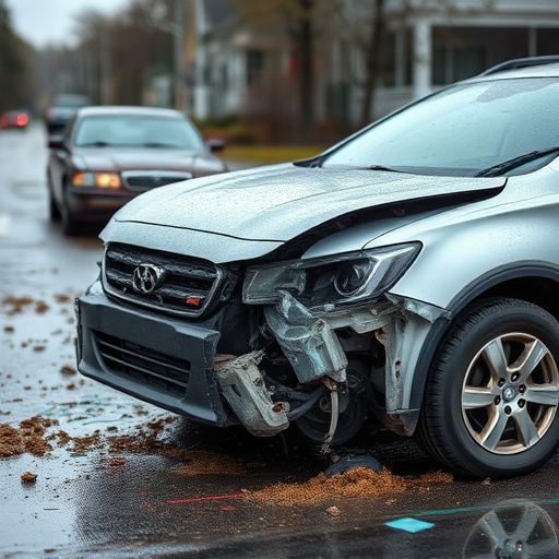 car crash damage