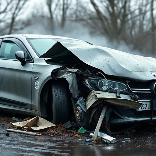 car crash damage