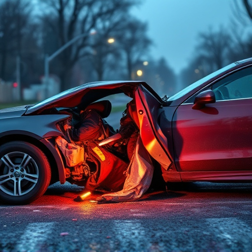 car crash damage