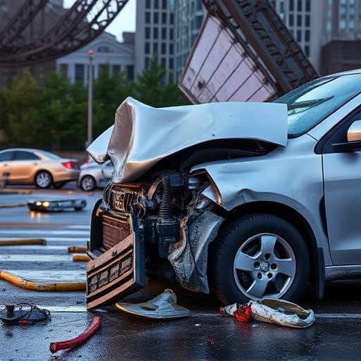 car crash damage