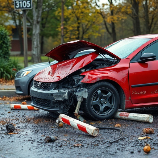car crash damage