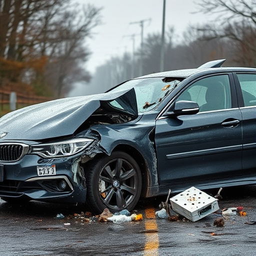 car crash damage