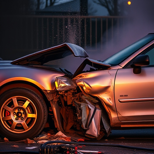 car crash damage