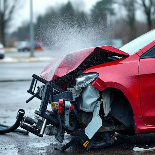 car crash damage