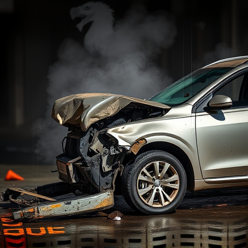 car crash damage