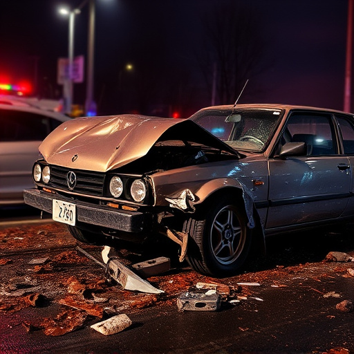 car crash damage
