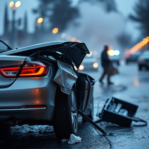 car crash damage