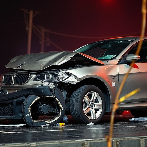 car crash damage