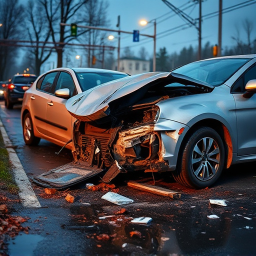car crash damage