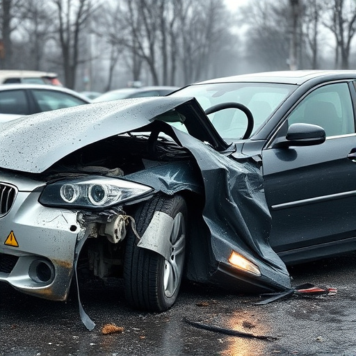 car crash damage