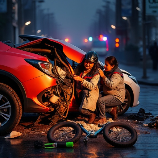 car crash damage